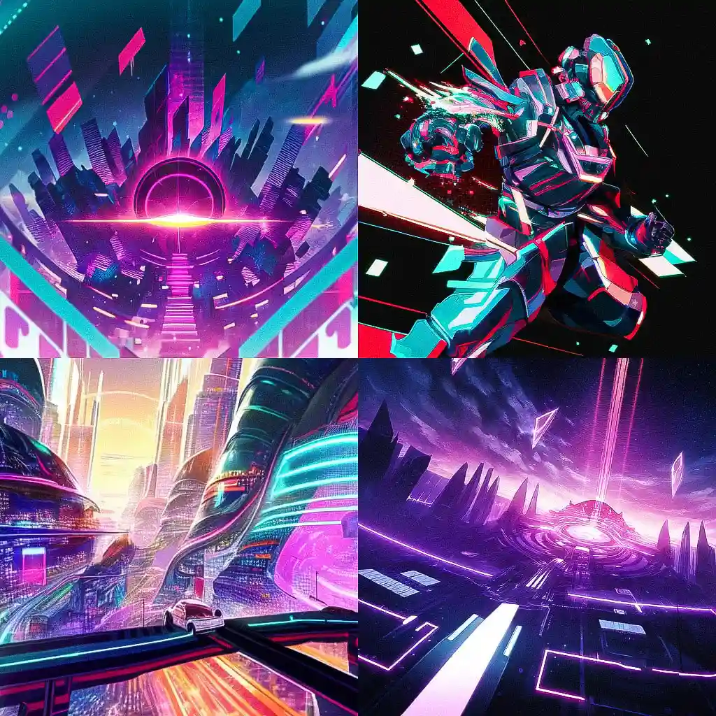 未来主义 futurism风格midjourney AI绘画作品 -未来主义 futurism风格midjourney AI绘画作品