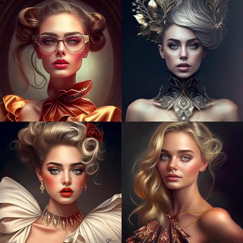 魅力时尚 glamour fashion风格midjourney AI绘画作品 -魅力时尚 glamour fashion风格midjourney AI绘画作品
