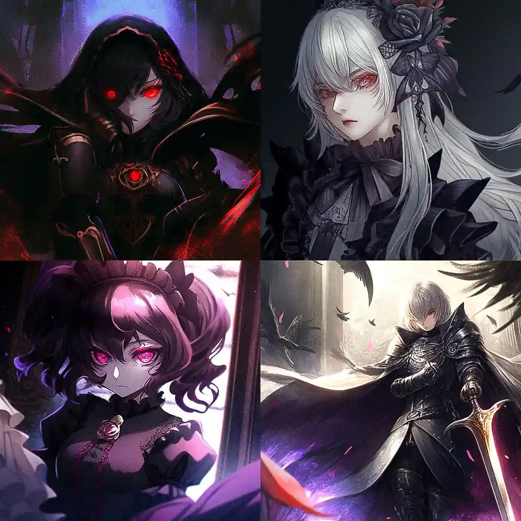 哥特艺术 gothic art风格midjourney AI绘画作品 -哥特艺术 gothic art风格midjourney AI绘画作品