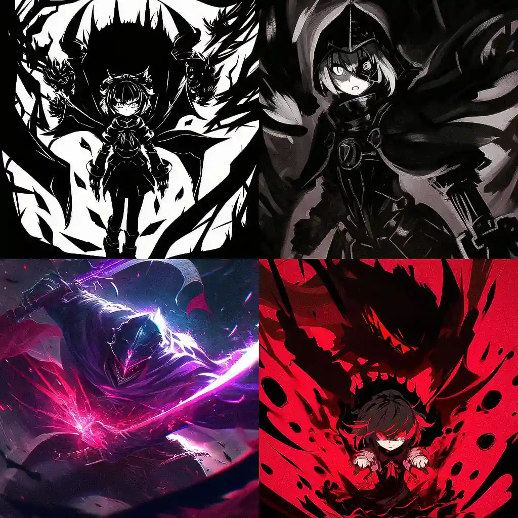 暗黑奇幻 grimdark风格midjourney AI绘画作品 -暗黑奇幻 grimdark风格midjourney AI绘画作品