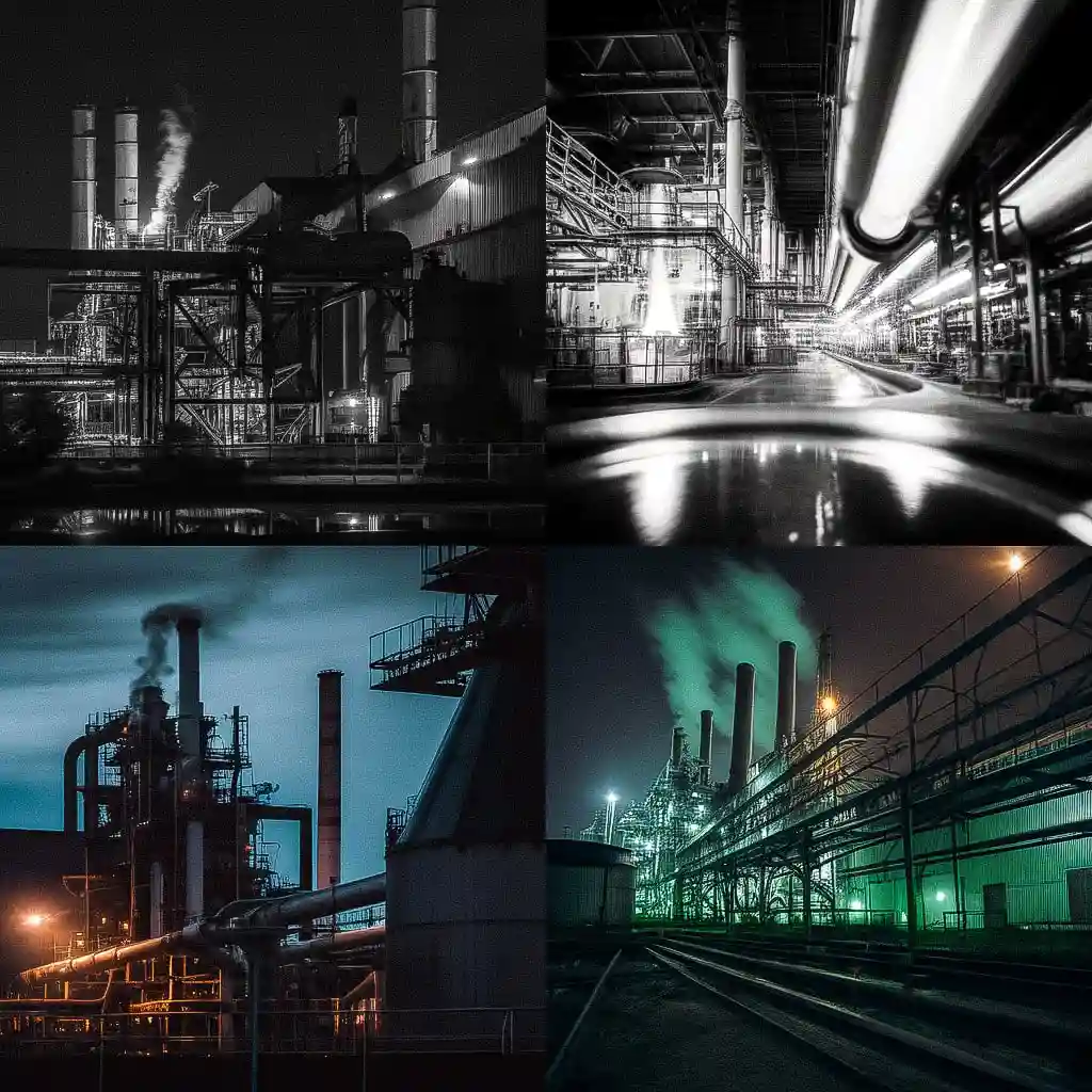 -工业摄影 industrial photography风格midjourney AI绘画作品