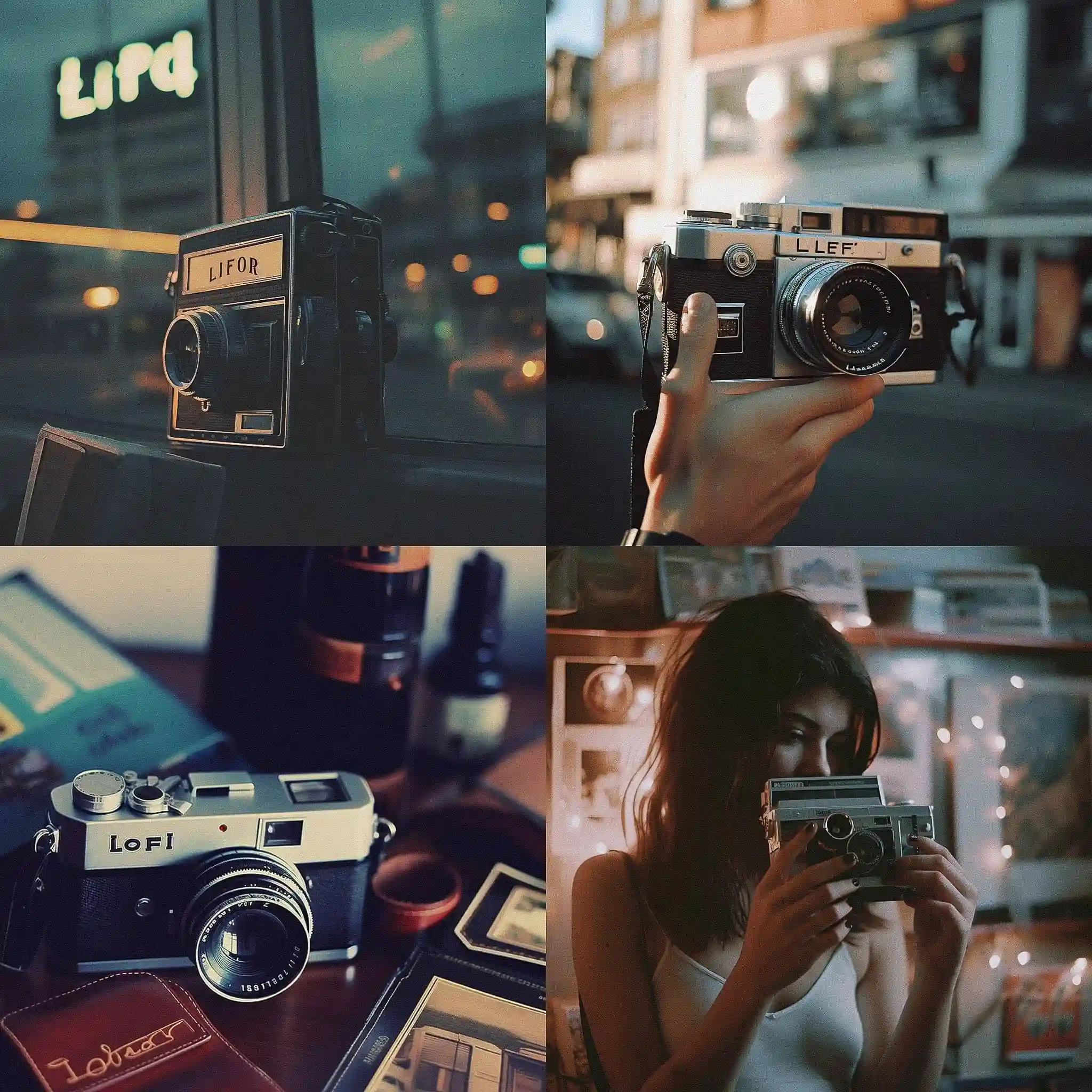 低保真摄影 lo fi photography风格midjourney AI绘画作品 -低保真摄影 lo fi photography风格midjourney AI绘画作品