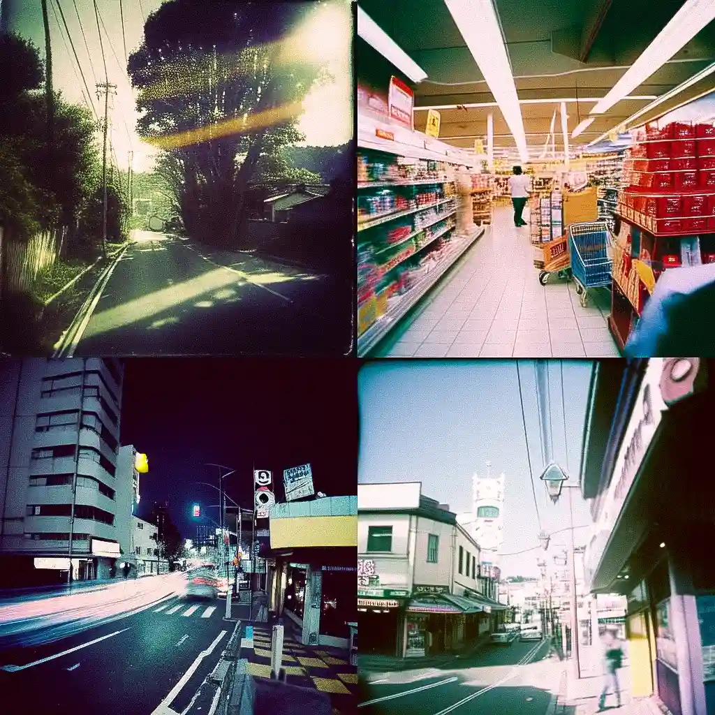 乐摄派 lomography风格midjourney AI绘画作品 -乐摄派 lomography风格midjourney AI绘画作品