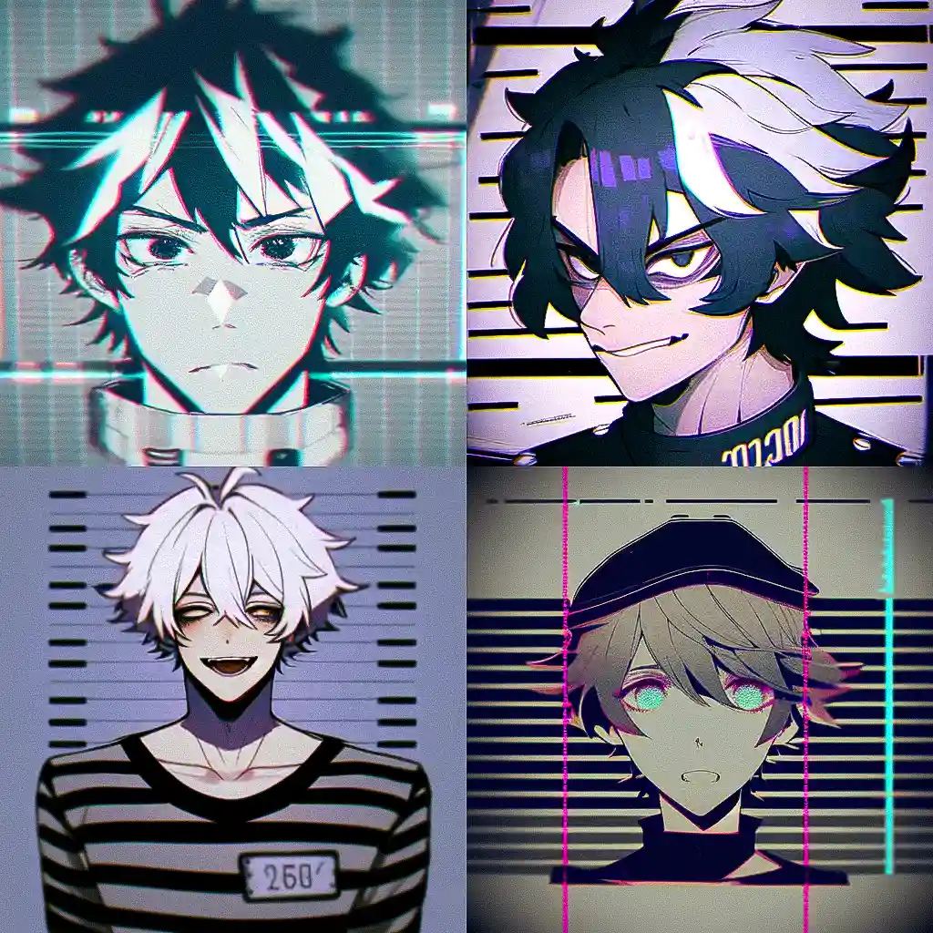 逮捕照片 mugshot风格midjourney AI绘画作品 -逮捕照片 mugshot风格midjourney AI绘画作品