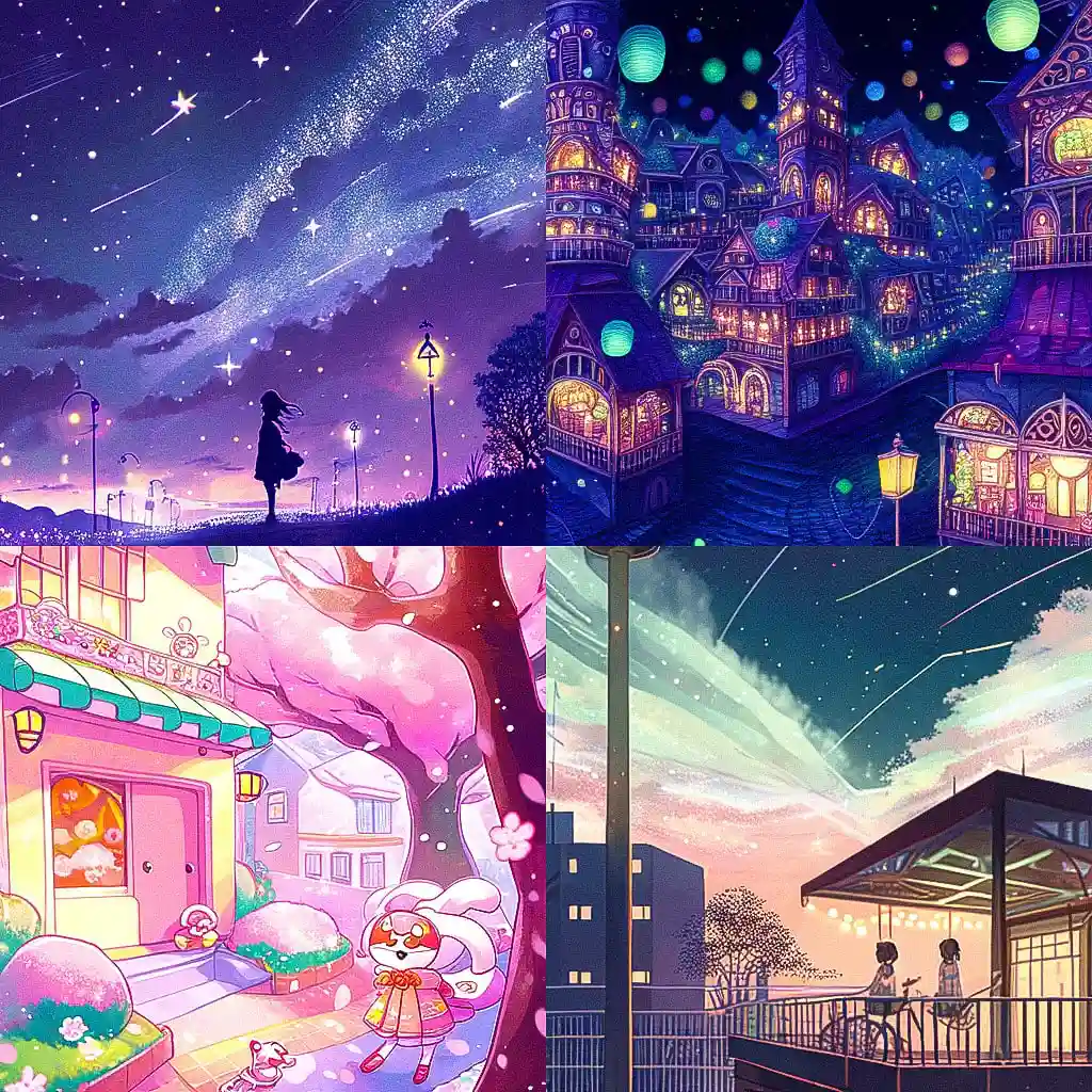 天真艺术 naive art风格midjourney AI绘画作品 -天真艺术 naive art风格midjourney AI绘画作品