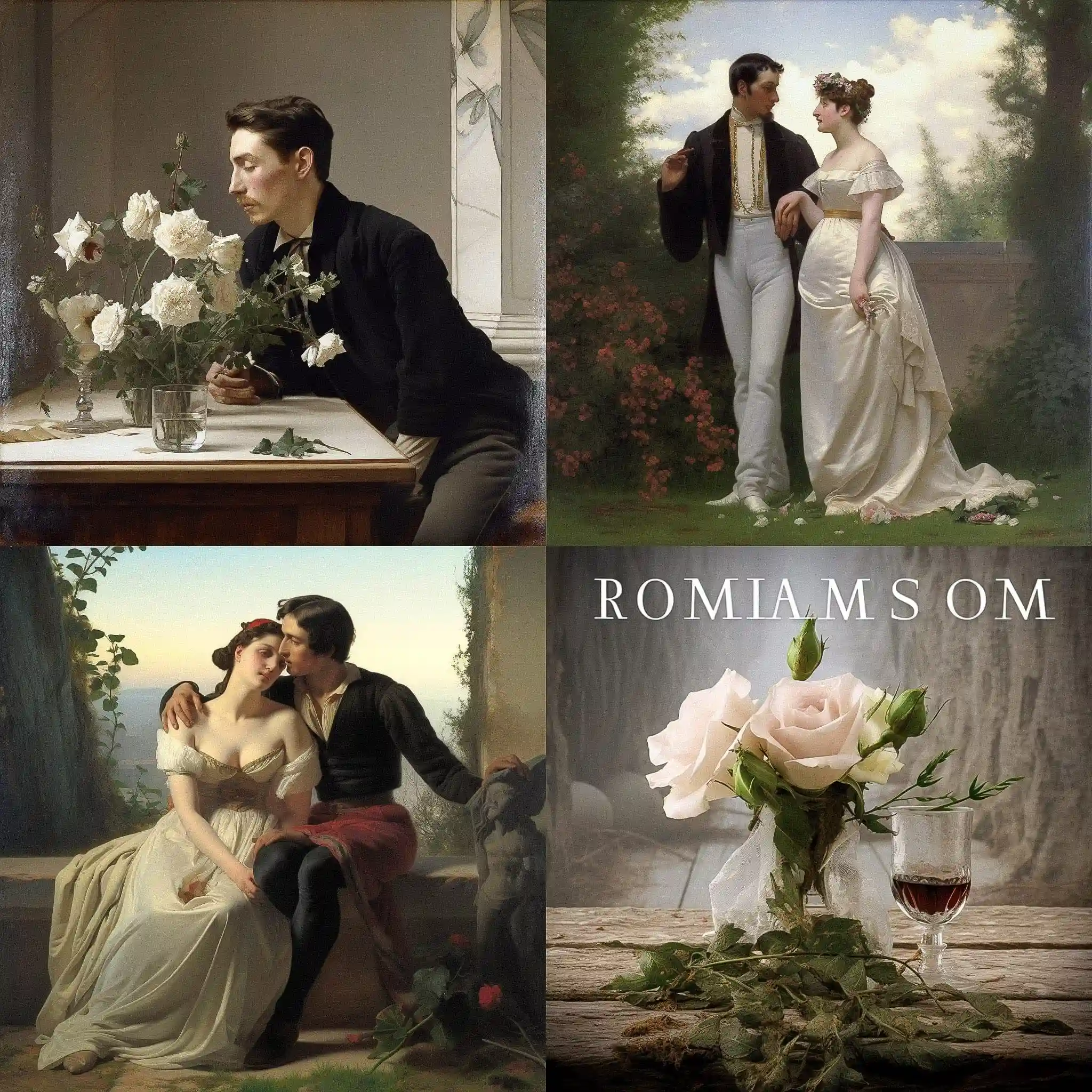 新浪漫主义 neo romanticism风格midjourney AI绘画作品 -新浪漫主义 neo romanticism风格midjourney AI绘画作品