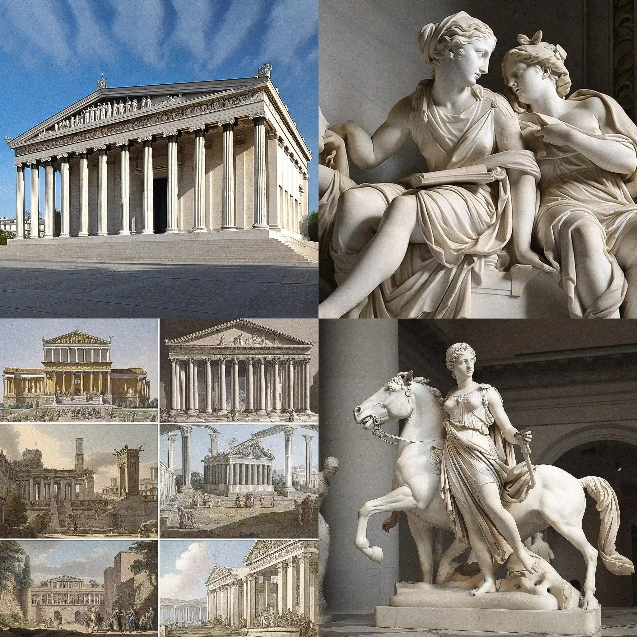 新古典主义 neoclassicism风格midjourney AI绘画作品 -新古典主义 neoclassicism风格midjourney AI绘画作品