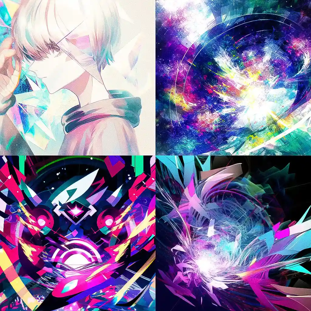 奥菲斯主义 orphism风格midjourney AI绘画作品 -奥菲斯主义 orphism风格midjourney AI绘画作品
