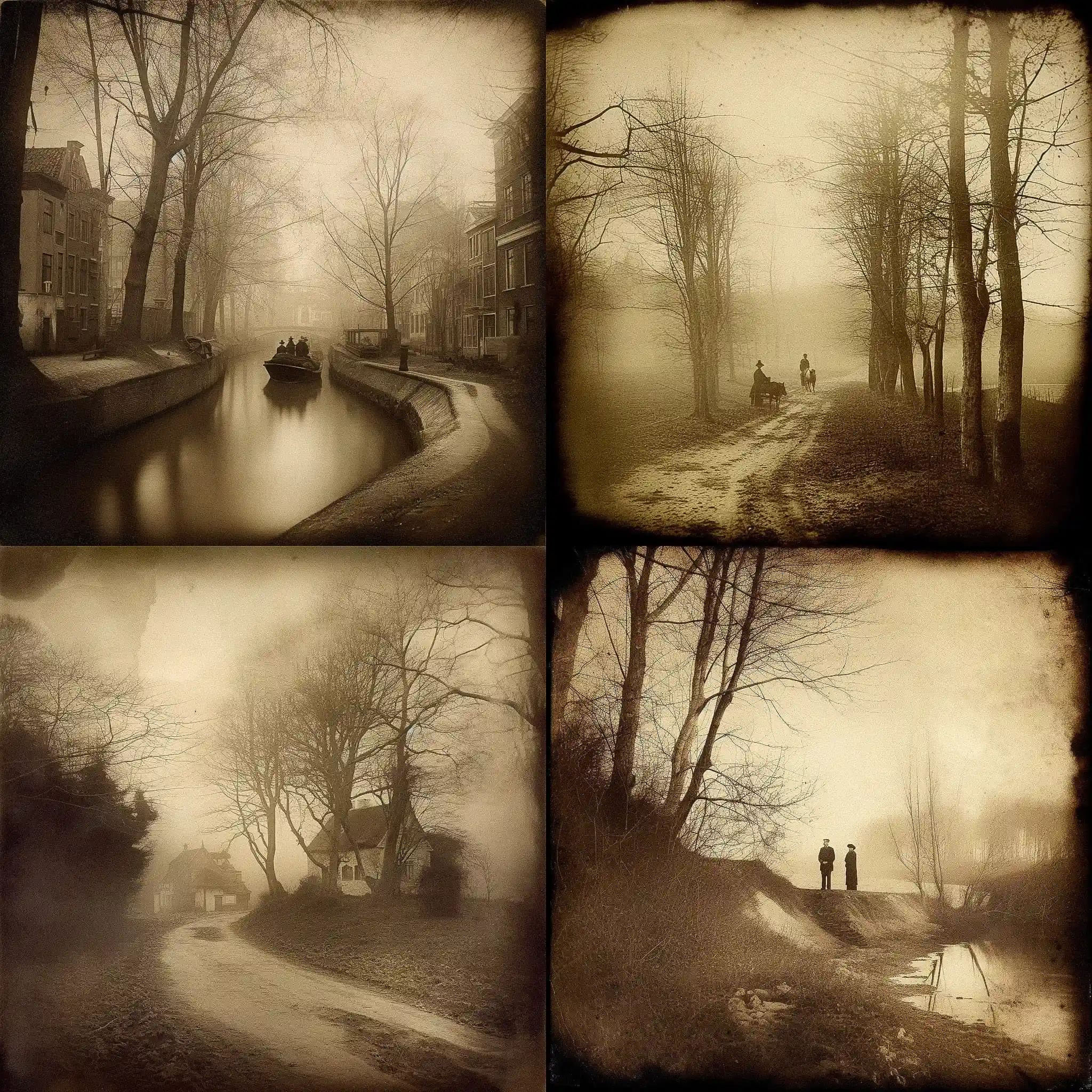 图像主义 pictorialism风格midjourney AI绘画作品 -图像主义 pictorialism风格midjourney AI绘画作品