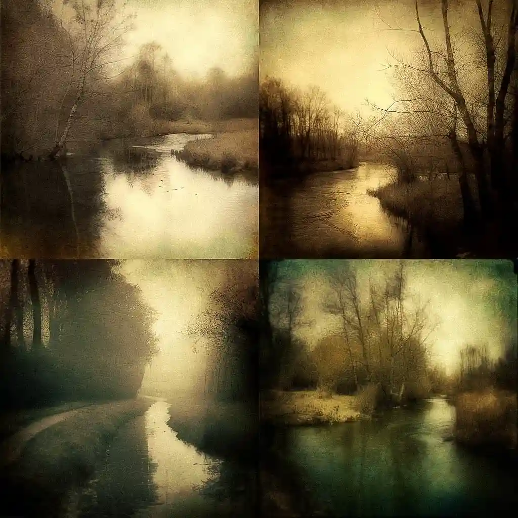 图像主义 pictorialism风格midjourney AI绘画作品 -图像主义 pictorialism风格midjourney AI绘画作品
