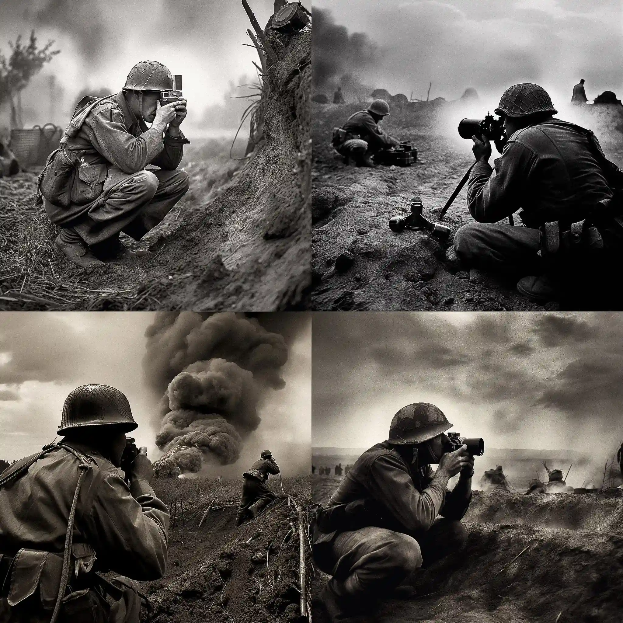 -战争摄影 war photography风格midjourney AI绘画作品