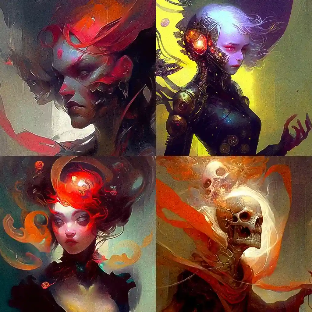 -Sabbas Apterus sabbas apterus风格midjourney AI绘画作品