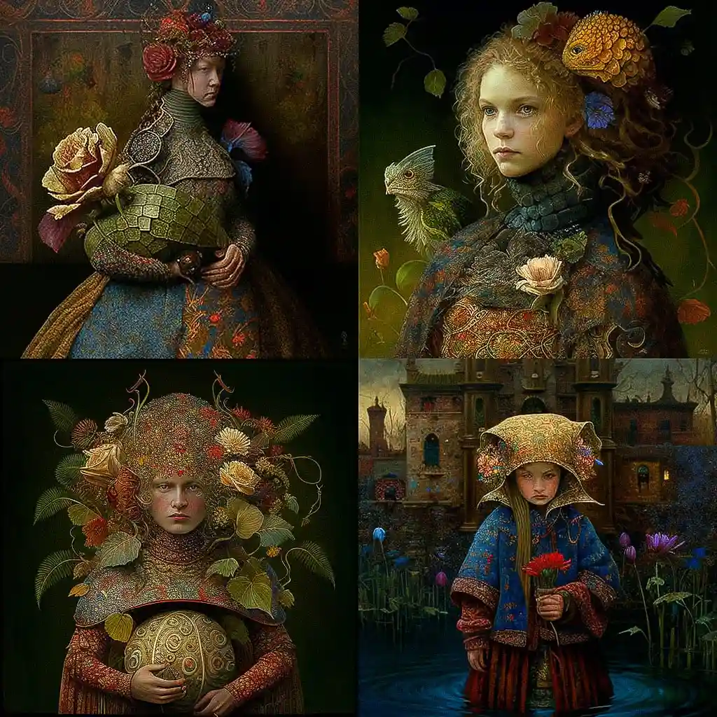 james c christensen james c christensen风格midjourney AI绘画作品 -james c christensen james c christensen风格midjourney AI绘画作品