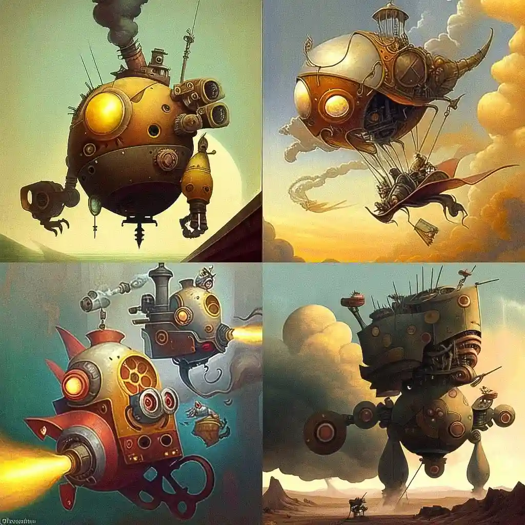 -布赖恩·德斯潘 brian despain风格midjourney AI绘画作品