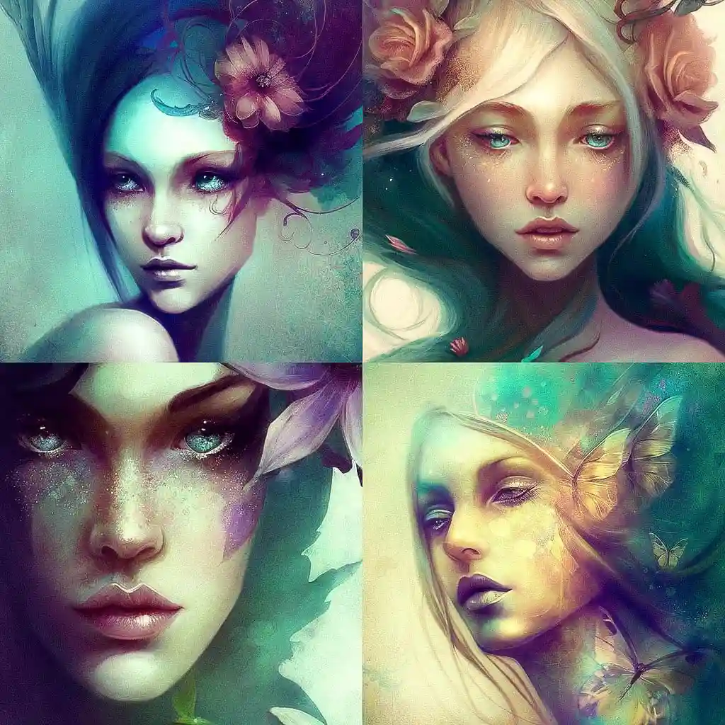 -安娜·迪特曼 anna dittmann风格midjourney AI绘画作品