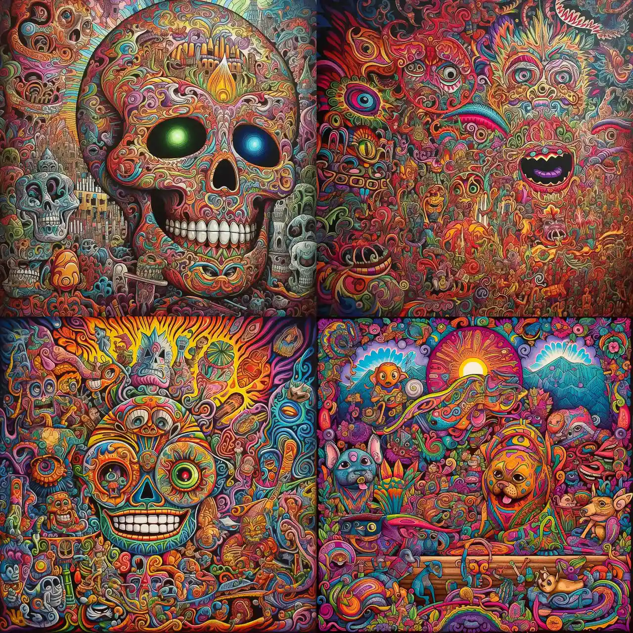 克里斯·戴尔 chris dyer风格midjourney AI绘画作品 -克里斯·戴尔 chris dyer风格midjourney AI绘画作品