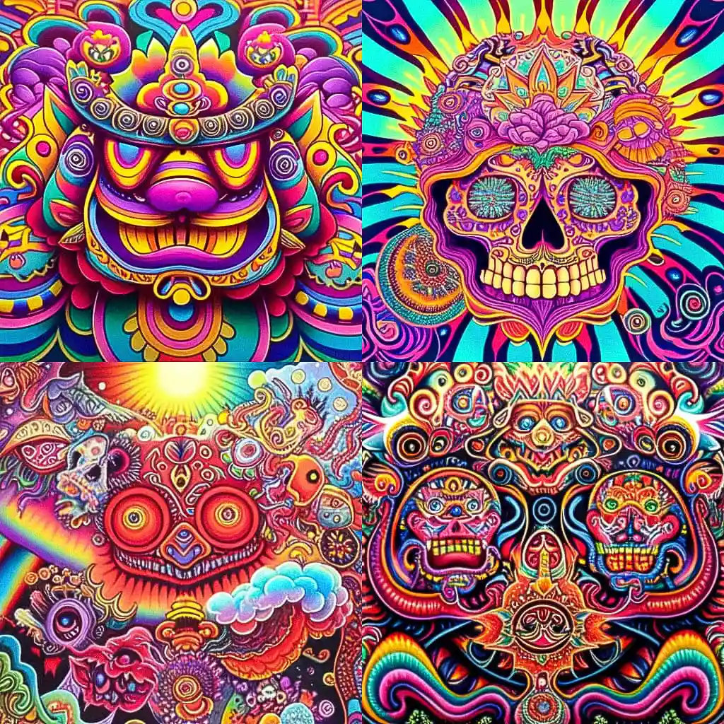 克里斯·戴尔 chris dyer风格midjourney AI绘画作品 -克里斯·戴尔 chris dyer风格midjourney AI绘画作品
