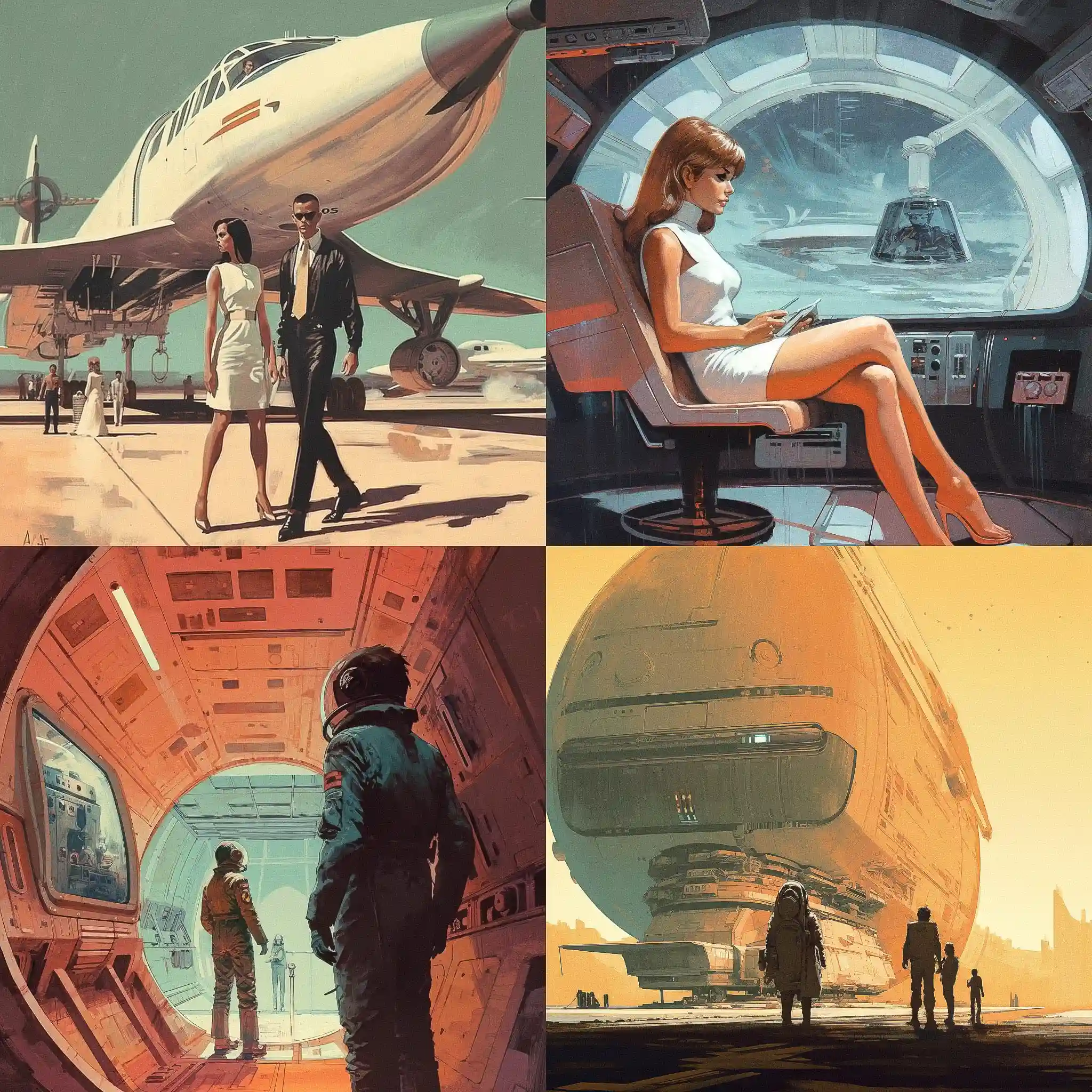 迪恩·艾利斯 dean ellis风格midjourney AI绘画作品 -迪恩·艾利斯 dean ellis风格midjourney AI绘画作品