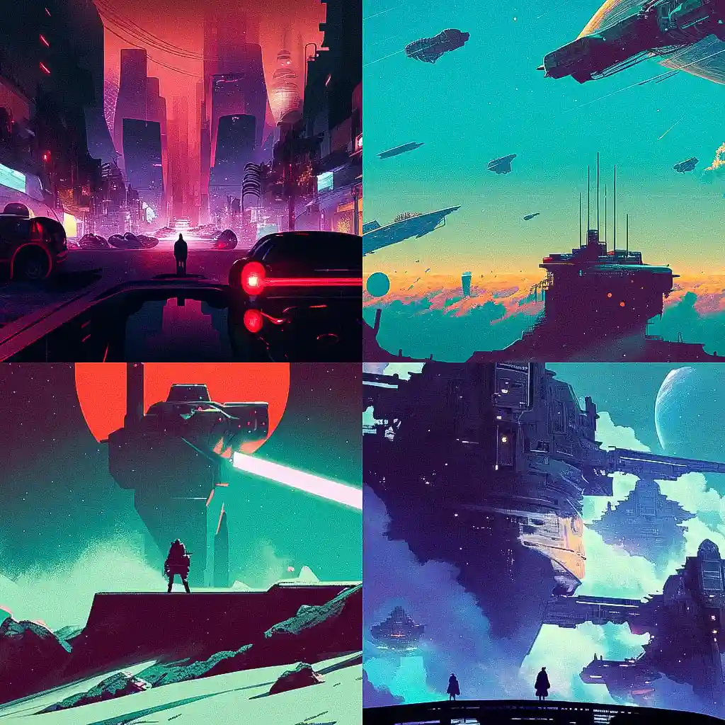 迪恩·艾利斯 dean ellis风格midjourney AI绘画作品 -迪恩·艾利斯 dean ellis风格midjourney AI绘画作品
