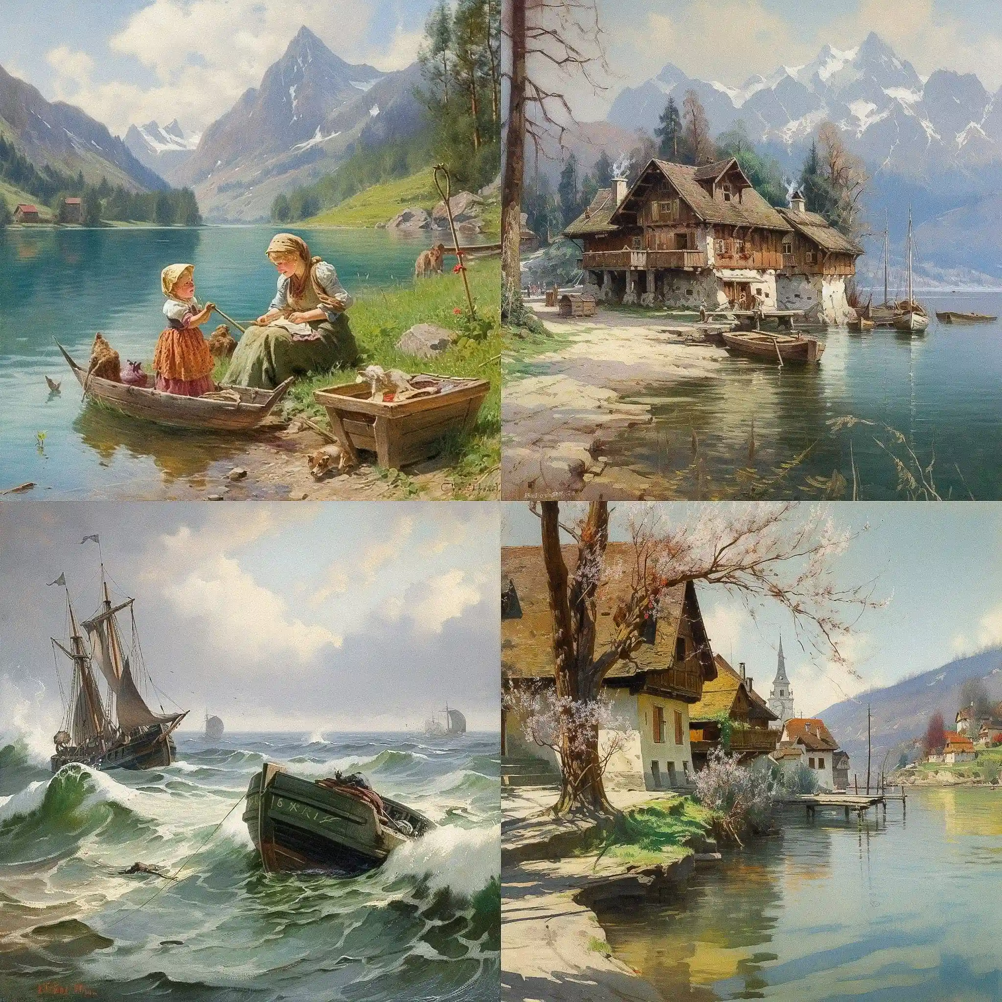 安东·奥托·费舍尔 anton otto fischer风格midjourney AI绘画作品 -安东·奥托·费舍尔 anton otto fischer风格midjourney AI绘画作品