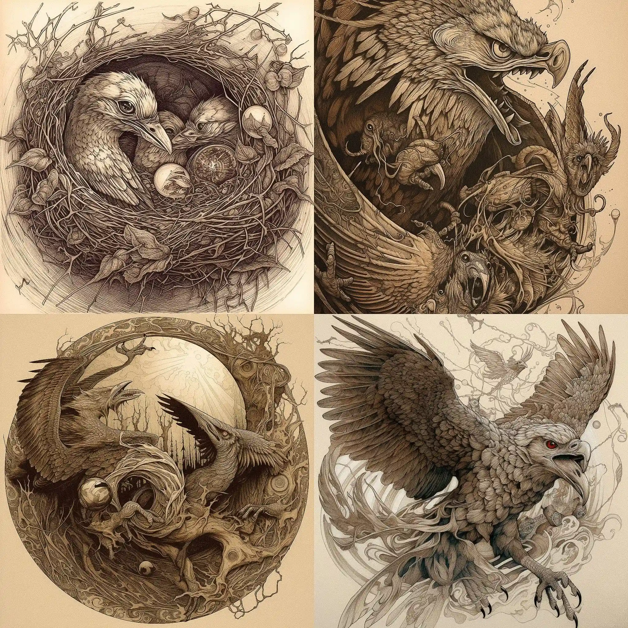 阿隆·霍基 aaron horkey风格midjourney AI绘画作品 -阿隆·霍基 aaron horkey风格midjourney AI绘画作品