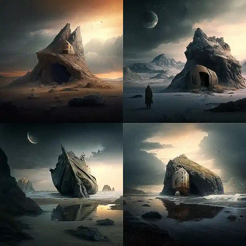 米哈尔·卡尔茨 michal karcz风格midjourney AI绘画作品 -米哈尔·卡尔茨 michal karcz风格midjourney AI绘画作品
