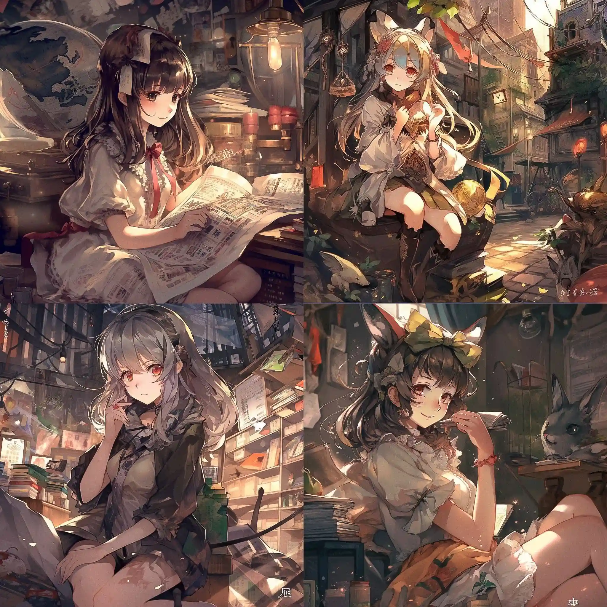 -Kawacy kawacy风格midjourney AI绘画作品