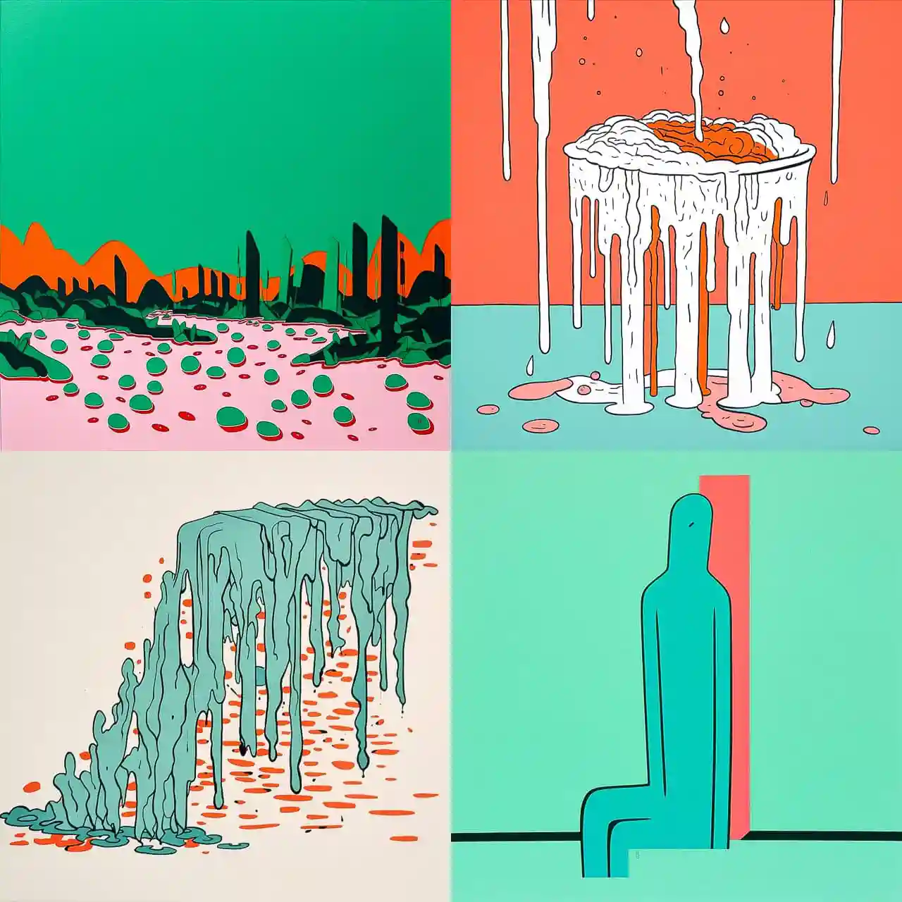 蒂姆·拉汉 tim lahan风格midjourney AI绘画作品 -蒂姆·拉汉 tim lahan风格midjourney AI绘画作品