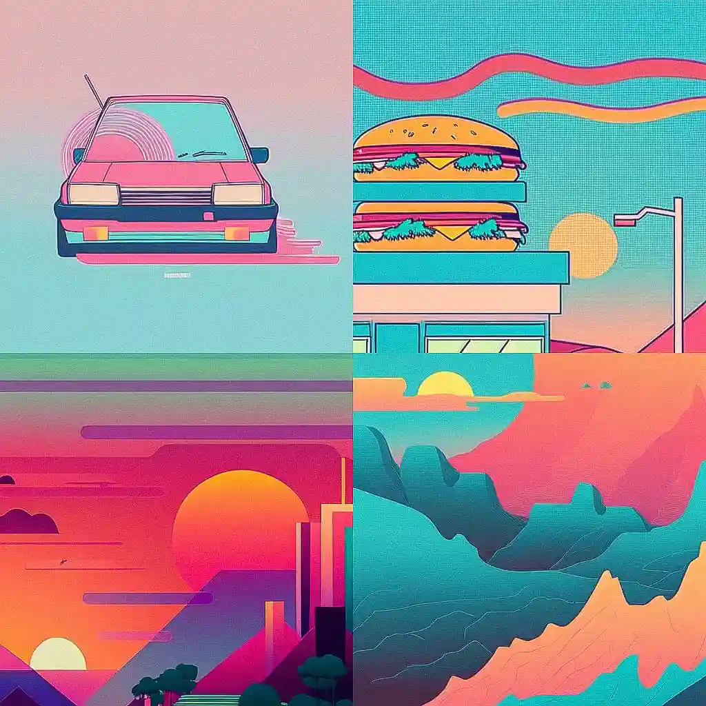 蒂姆·拉汉 tim lahan风格midjourney AI绘画作品 -蒂姆·拉汉 tim lahan风格midjourney AI绘画作品