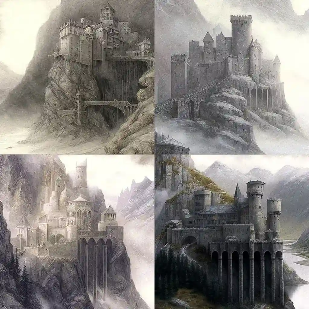艾伦·李 alan lee风格midjourney AI绘画作品 -艾伦·李 alan lee风格midjourney AI绘画作品