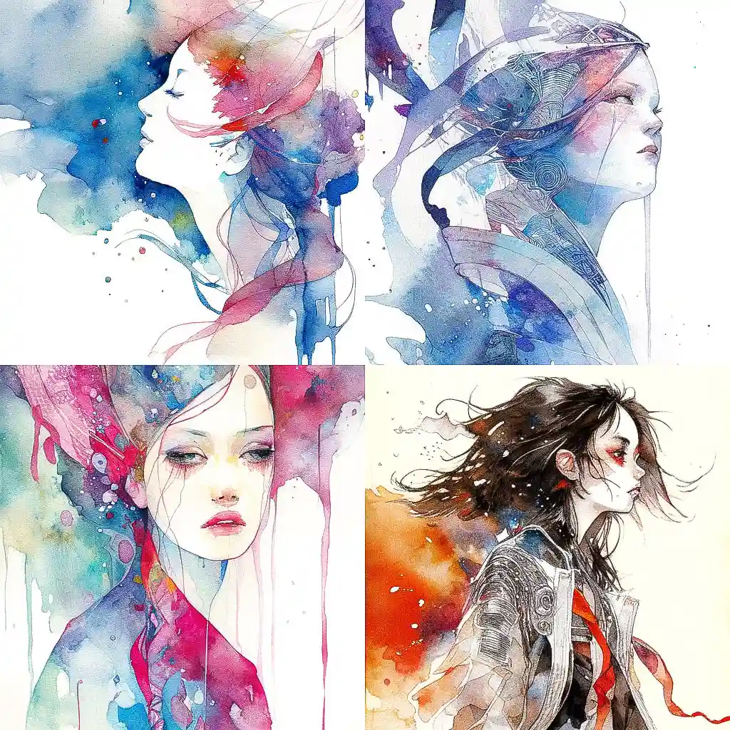 -大卫·麦克 david mack风格midjourney AI绘画作品