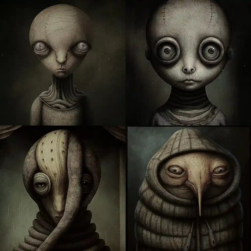 -安东·谢莫诺夫 anton semenov风格midjourney AI绘画作品