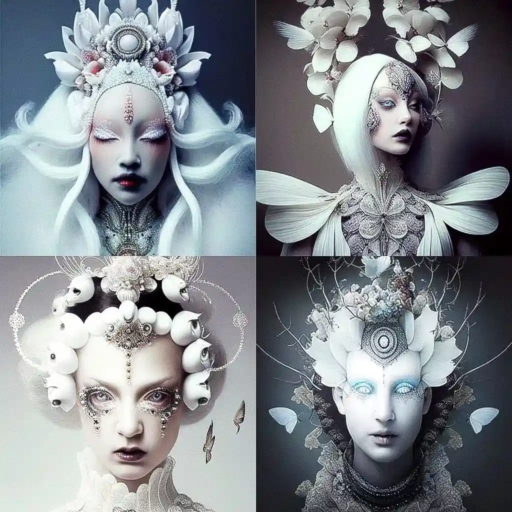 娜塔莉·肖 natalie shau风格midjourney AI绘画作品 -娜塔莉·肖 natalie shau风格midjourney AI绘画作品