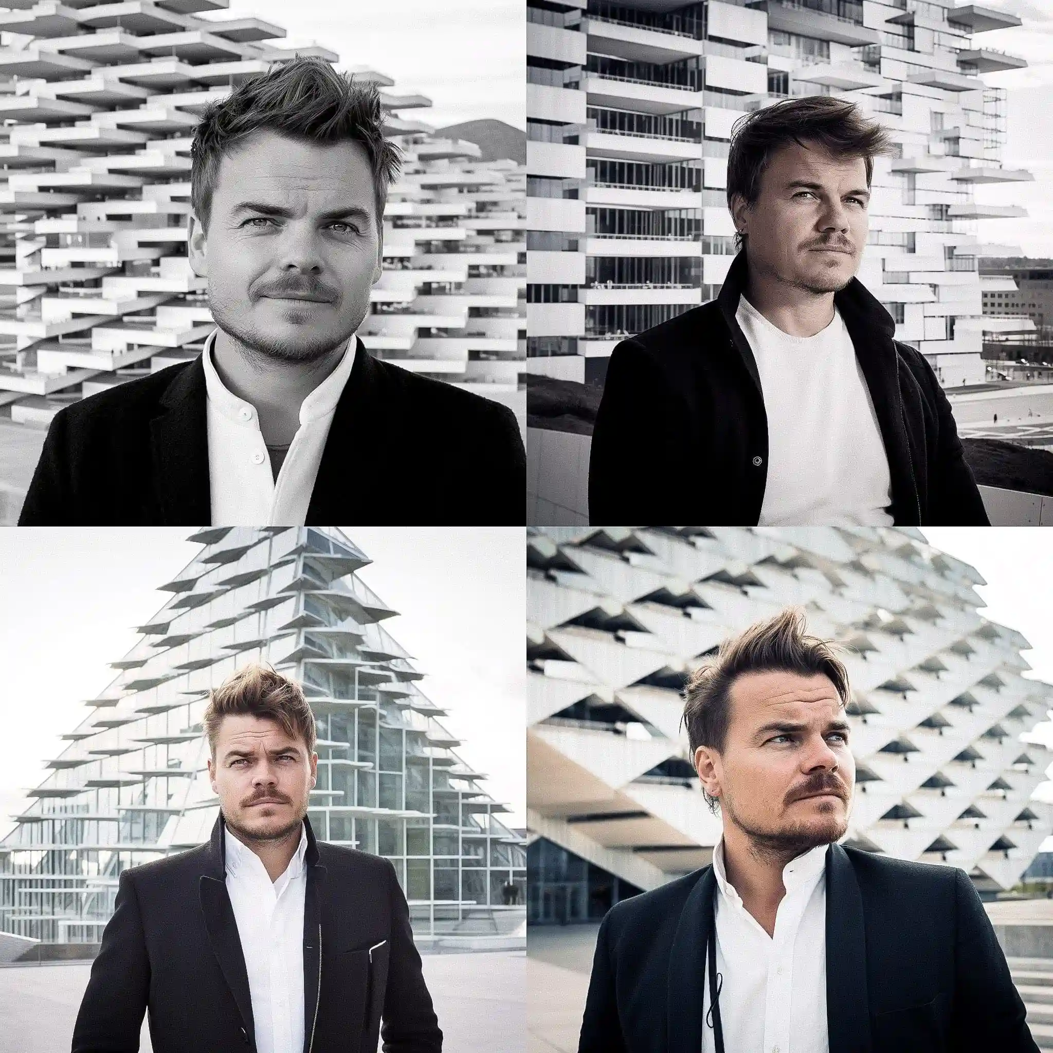 俾格·英格斯 bjarke ingels风格midjourney AI绘画作品 -俾格·英格斯 bjarke ingels风格midjourney AI绘画作品