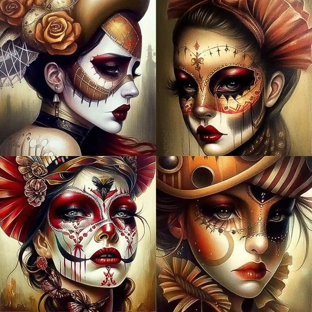 -brian m viveros brian m viveros风格midjourney AI绘画作品