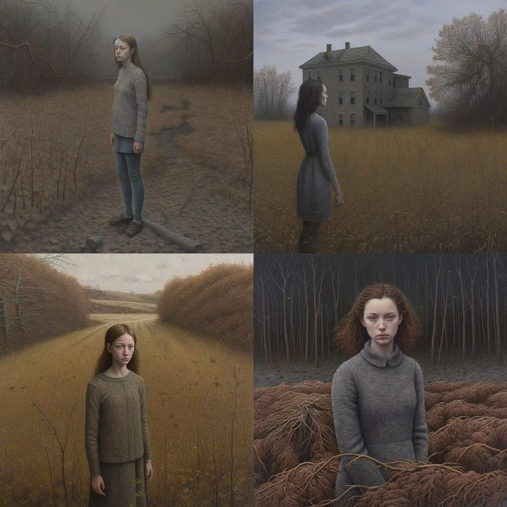 -阿隆·维森菲尔德 aron wiesenfeld风格midjourney AI绘画作品