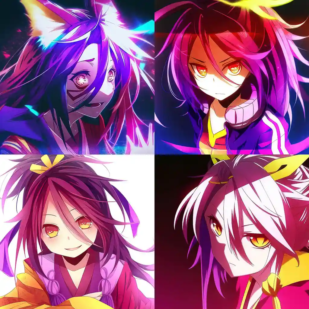 游戏人生 no game no life风格midjourney AI绘画作品 -游戏人生 no game no life风格midjourney AI绘画作品