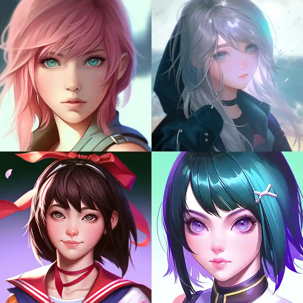 写实动漫风格 realistic anime style风格midjourney AI绘画作品 -写实动漫风格 realistic anime style风格midjourney AI绘画作品