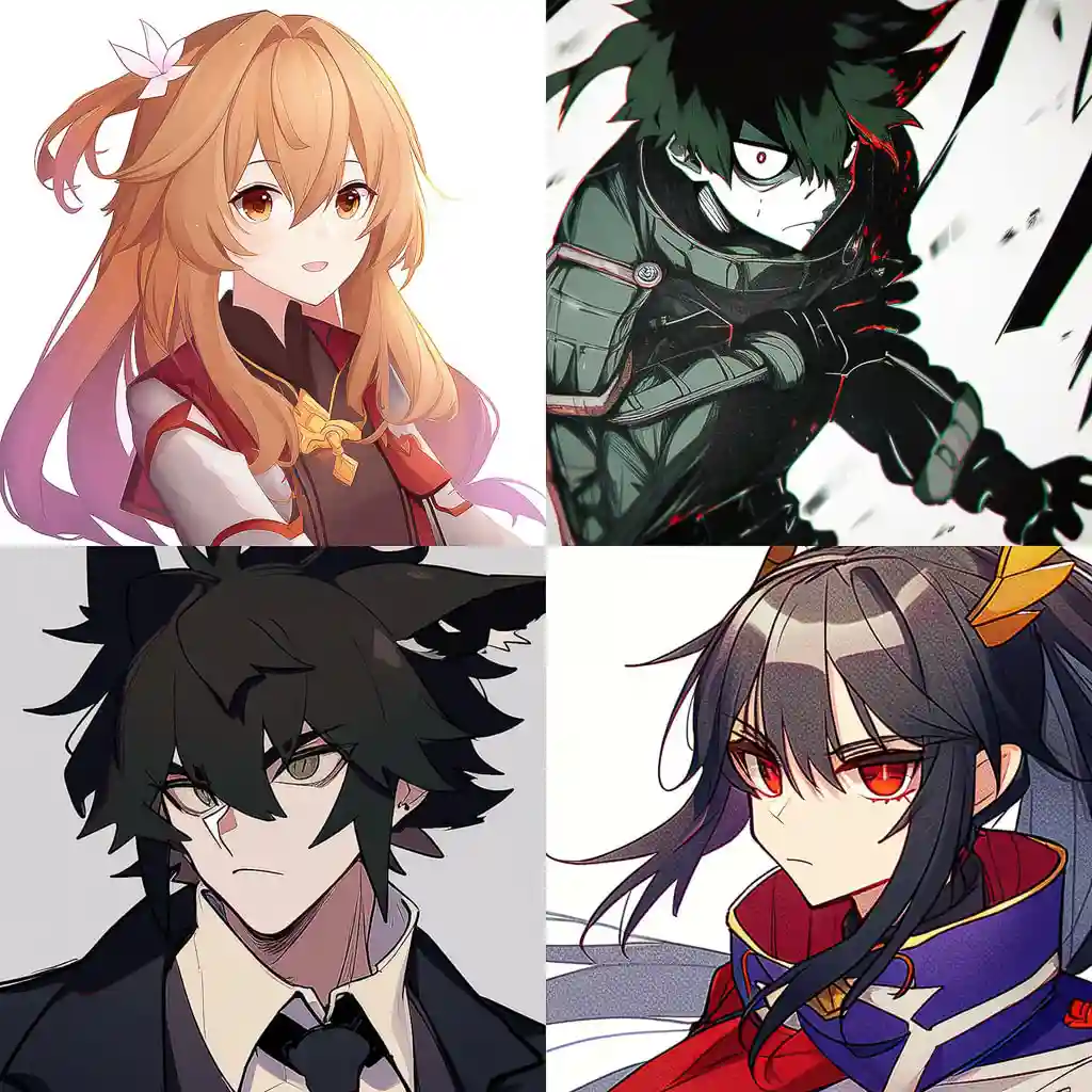 青年向动漫风格 seinen anime style风格midjourney AI绘画作品 -青年向动漫风格 seinen anime style风格midjourney AI绘画作品