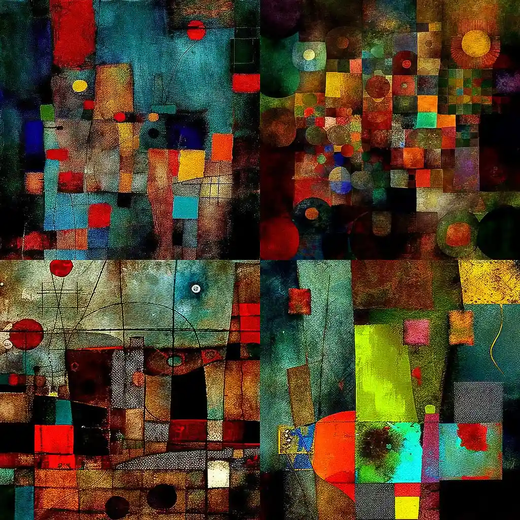 -莫德凯·阿尔登 mordecai ardon风格midjourney AI绘画作品