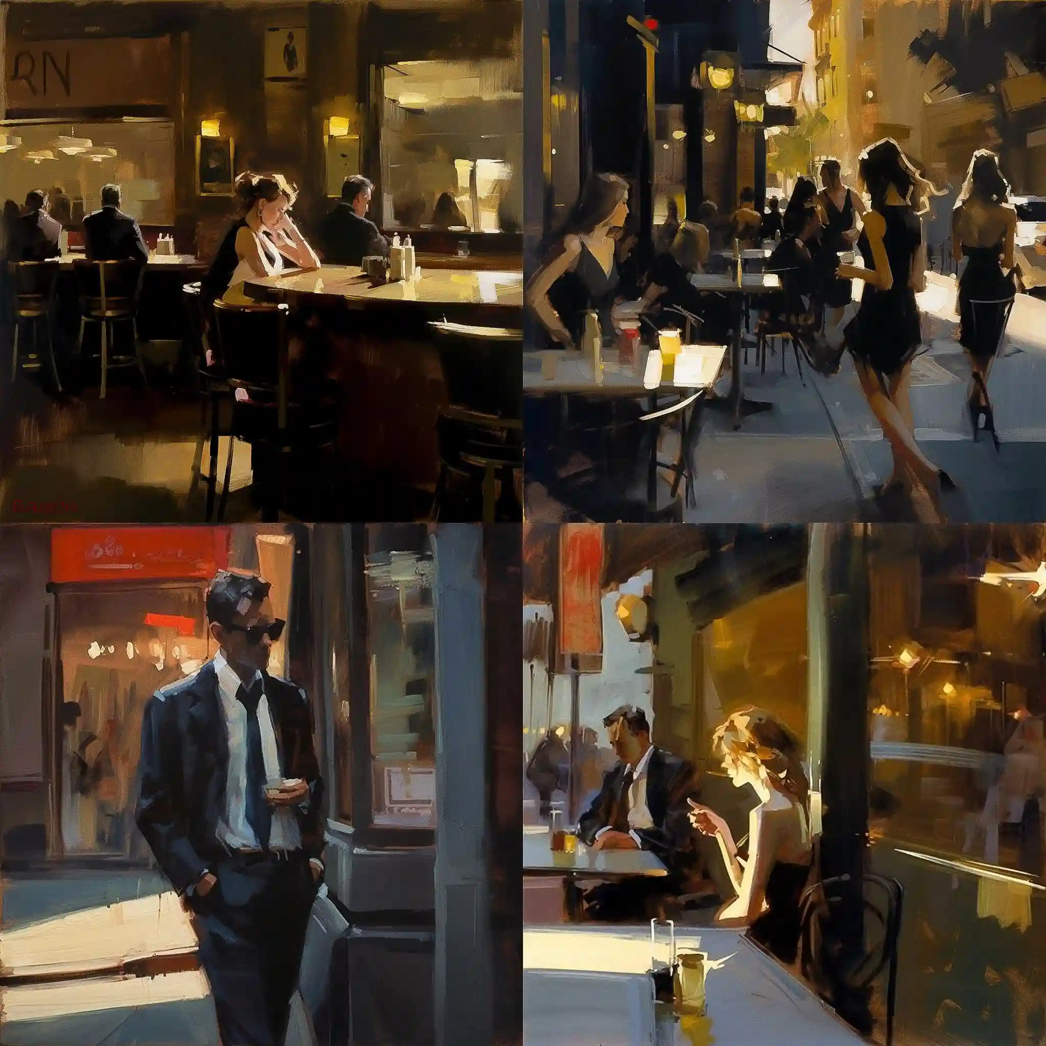 本·阿伦森 ben aronson风格midjourney AI绘画作品 -本·阿伦森 ben aronson风格midjourney AI绘画作品