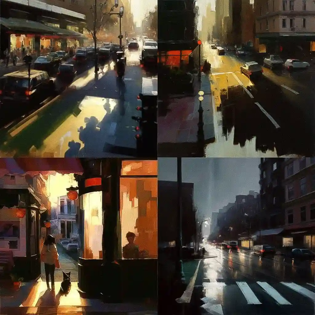 本·阿伦森 ben aronson风格midjourney AI绘画作品 -本·阿伦森 ben aronson风格midjourney AI绘画作品