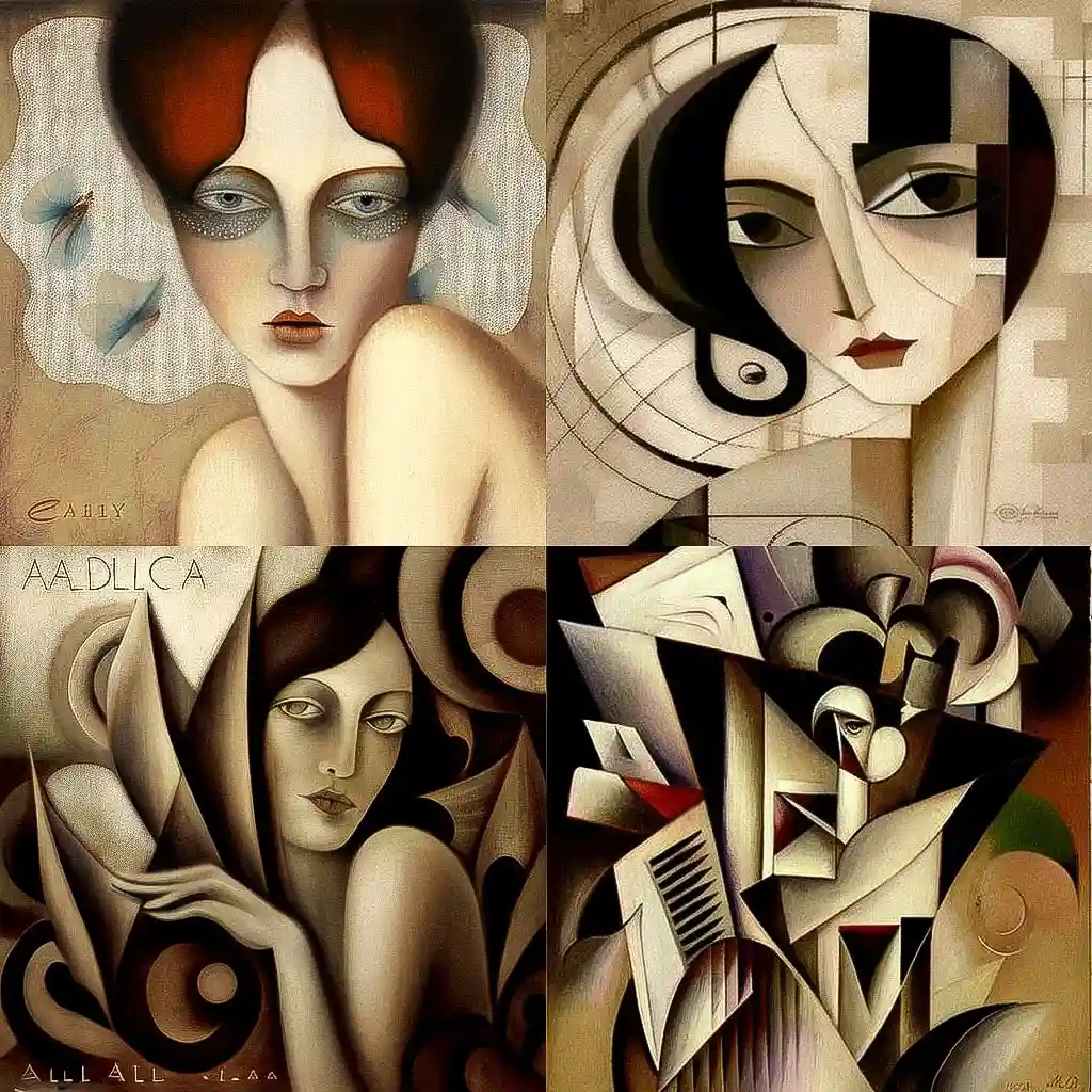 爱丽丝·贝利 alice bailly风格midjourney AI绘画作品 -爱丽丝·贝利 alice bailly风格midjourney AI绘画作品