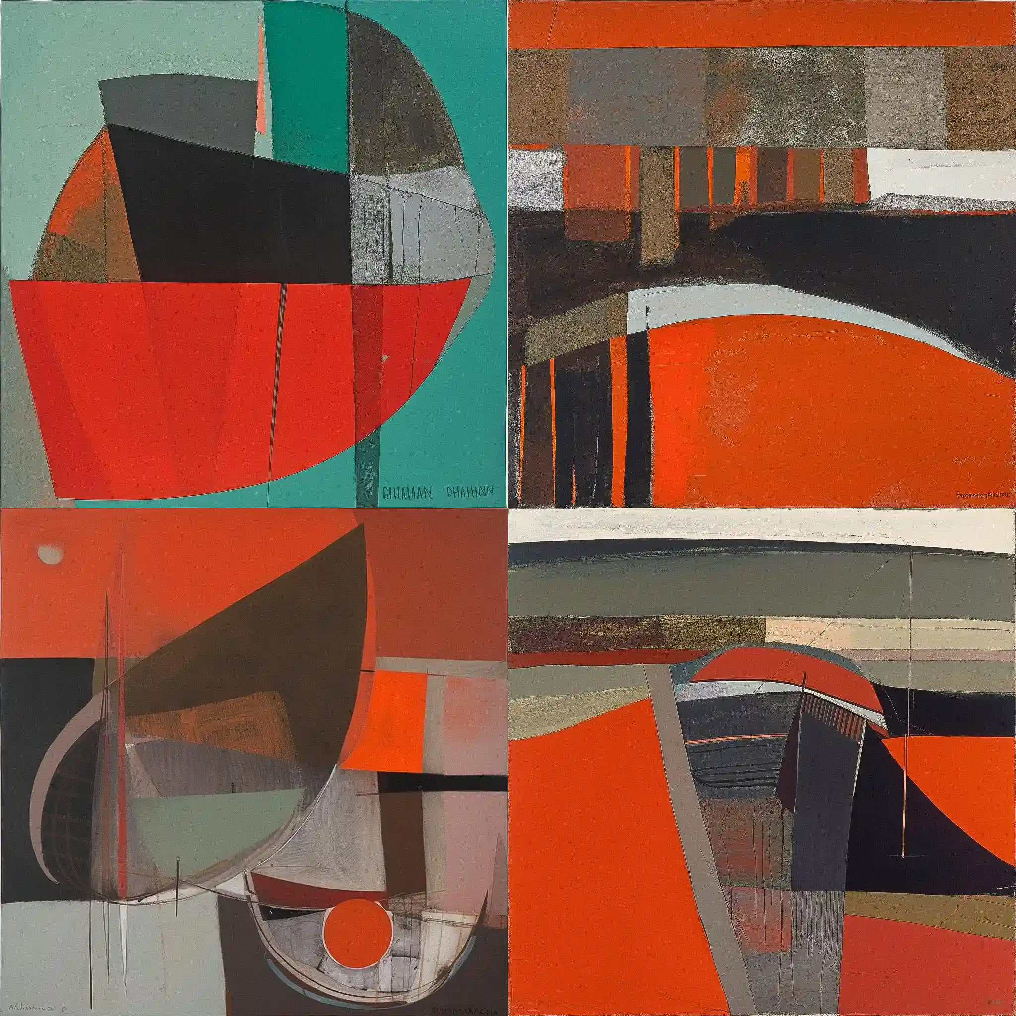 威尔海尔米娜·巴恩斯-格雷厄姆 wilhelmina barns graham风格midjourney AI绘画作品 -威尔海尔米娜·巴恩斯-格雷厄姆 wilhelmina barns graham风格midjourney AI绘画作品