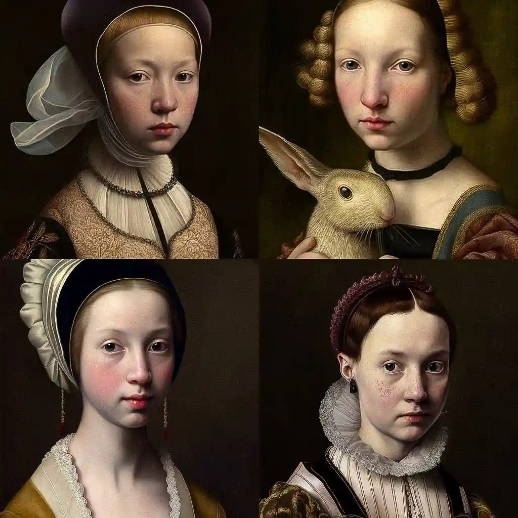 安布罗修斯·本森 ambrosius benson风格midjourney AI绘画作品 -安布罗修斯·本森 ambrosius benson风格midjourney AI绘画作品