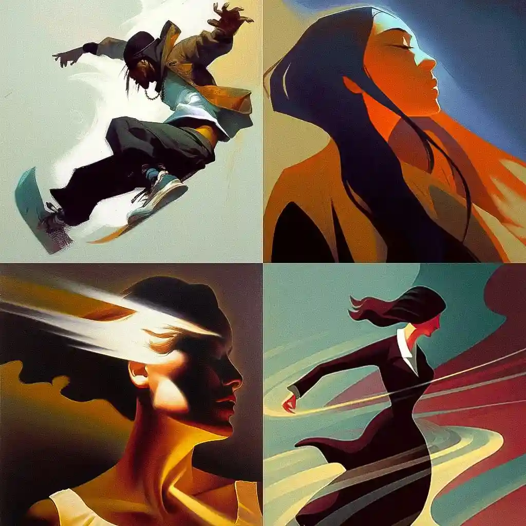 比尔·布劳尔 bill brauer风格midjourney AI绘画作品 -比尔·布劳尔 bill brauer风格midjourney AI绘画作品