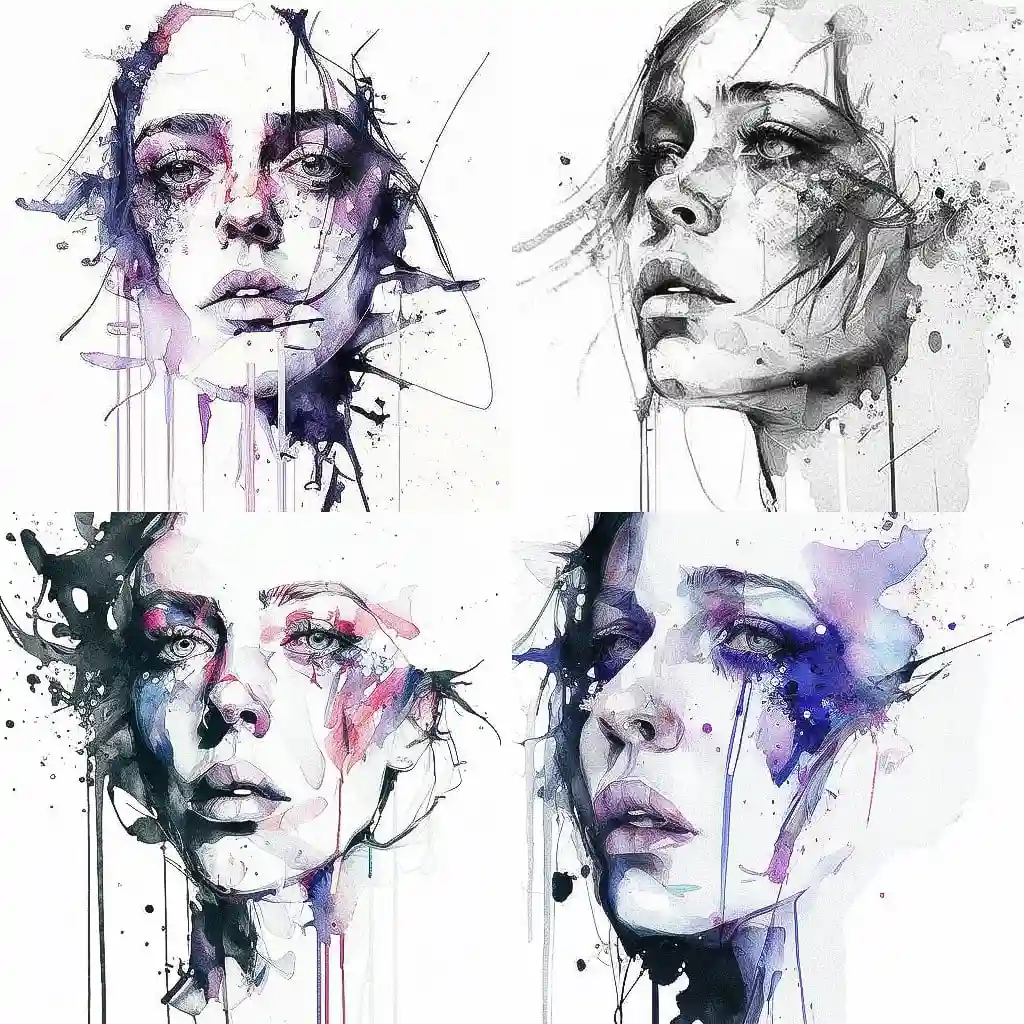 -Agnes Cecile agnes cecile风格midjourney AI绘画作品