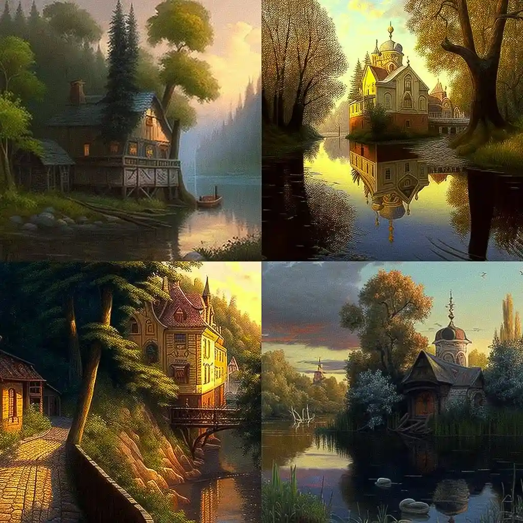 伊万·费多罗维奇·舒尔采 ivan fedorovich choultse风格midjourney AI绘画作品 -伊万·费多罗维奇·舒尔采 ivan fedorovich choultse风格midjourney AI绘画作品