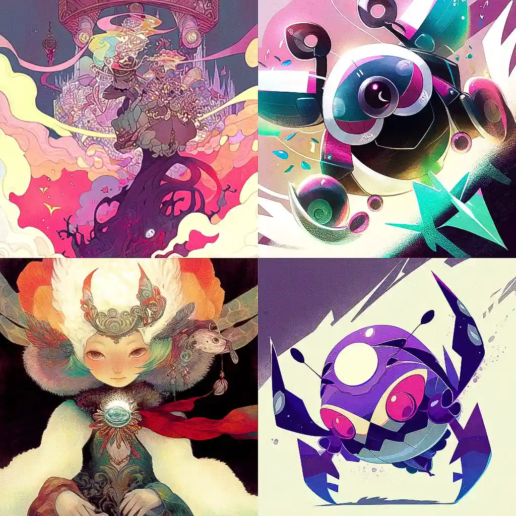 Craola craola风格midjourney AI绘画作品 -Craola craola风格midjourney AI绘画作品