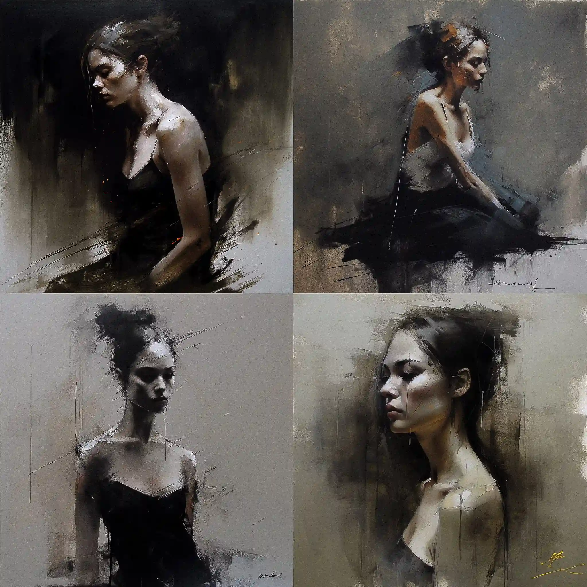 -马克·德姆斯泰德 mark demsteader风格midjourney AI绘画作品